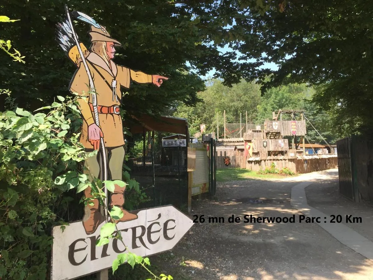 Studio Bleu - Parc Asterix - Mer De Sable - Villepinte - Aeroport Cdg Vemars Apartment