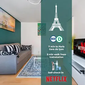 Appartement F2 Paris 12eme - Gare De Lyon - Orly, Alfortville