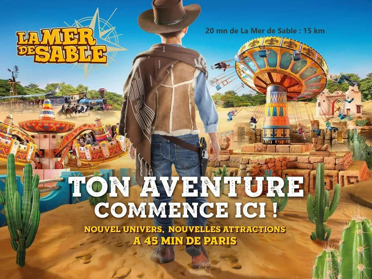 Studio Bleu - Parc Asterix - Mer De Sable - Villepinte - Aeroport Cdg Vemars